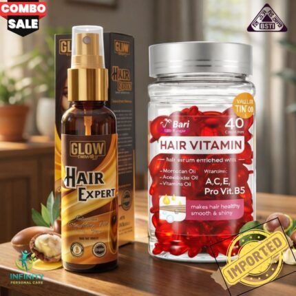 (Hair Growth + Hair Strength & Silky + Hair Nutrition – All-in-One) Power full Combo Pack From Thailand